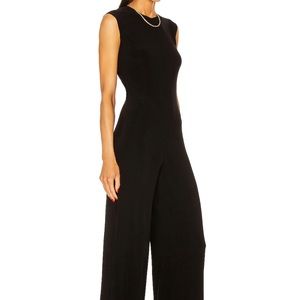 Norma Kamali Sleeveless Jumpsuit in Black